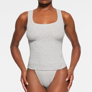 New with tags skims cotton rib long tank size large